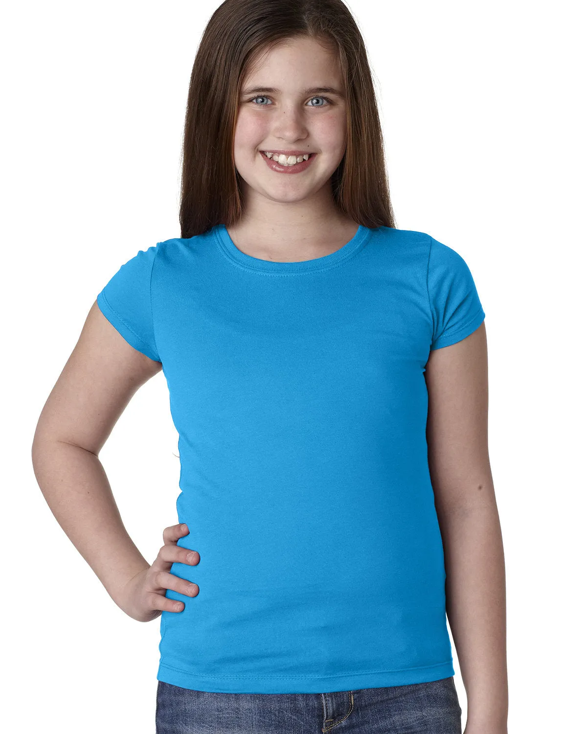 Next Level N3710 Jugendmädchen Prinzessin T-Shirt