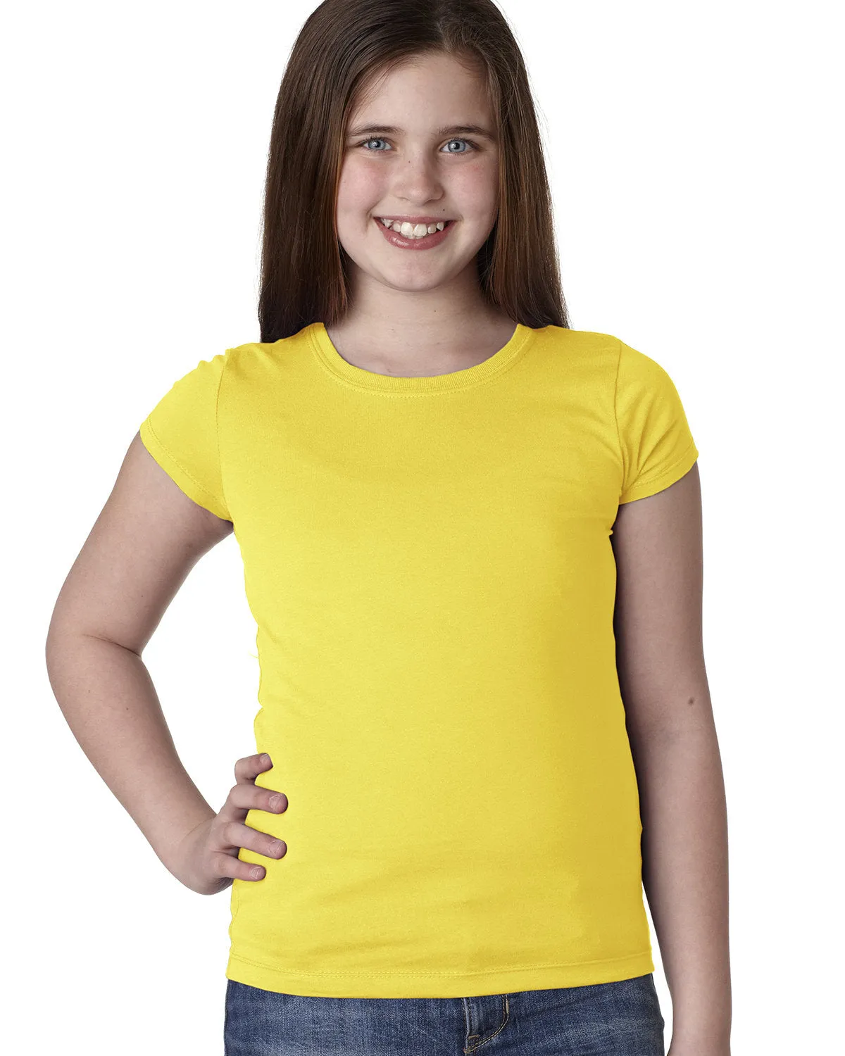 Next Level N3710 Jugendmädchen Prinzessin T-Shirt