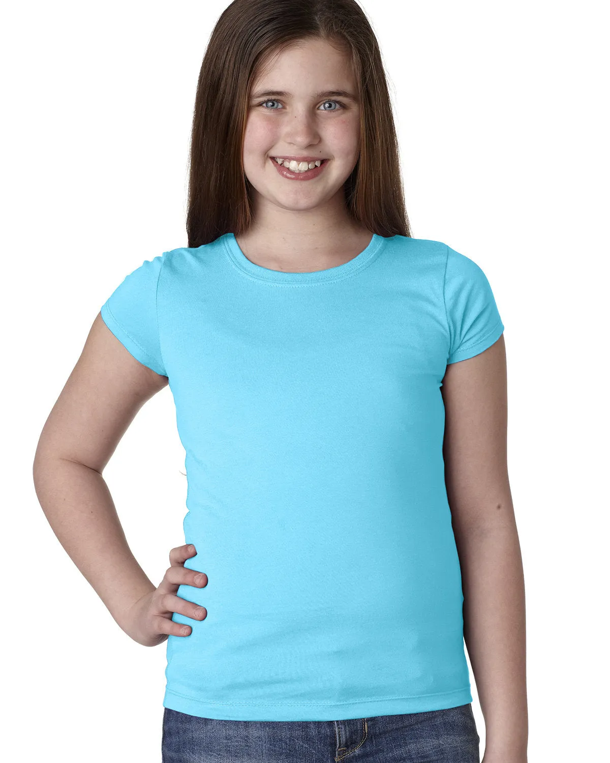 Next Level N3710 Jugendmädchen Prinzessin T-Shirt