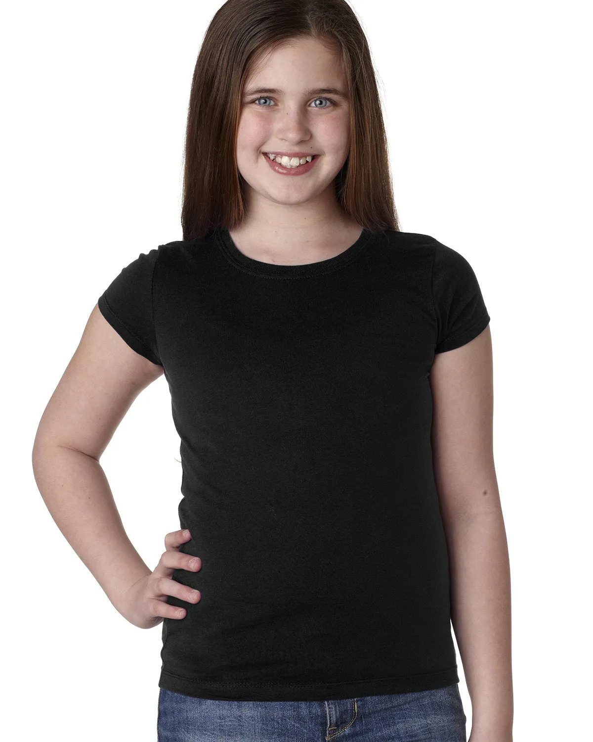 Next Level N3710 Jugendmädchen Prinzessin T-Shirt