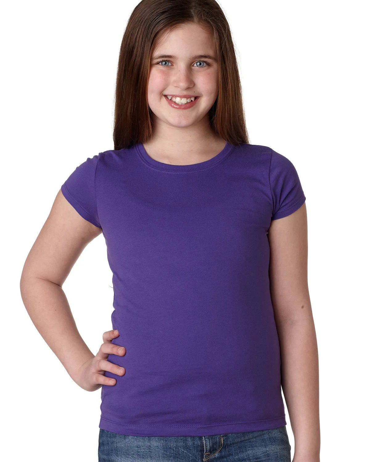 Next Level N3710 Jugendmädchen Prinzessin T-Shirt