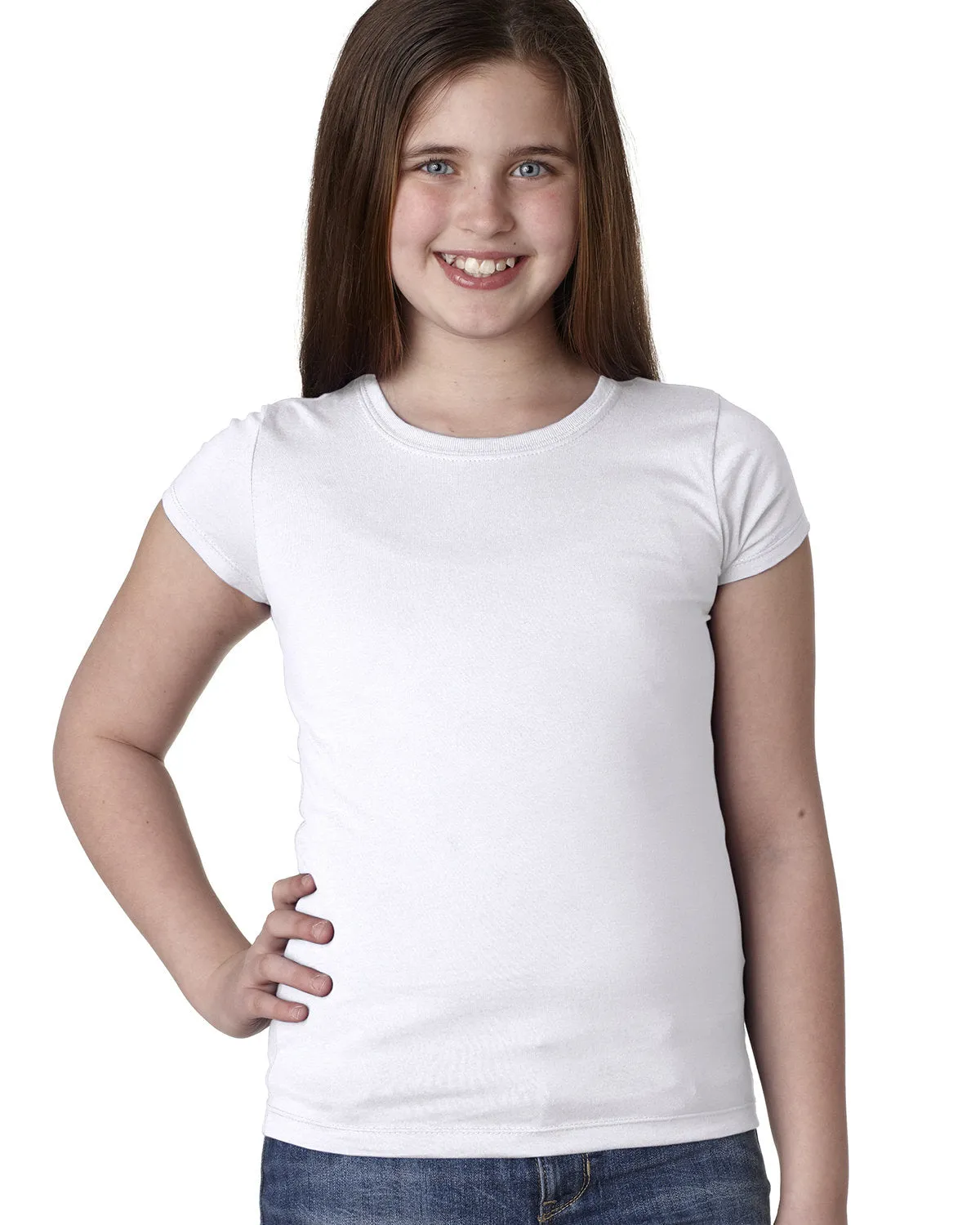 Next Level N3710 Jugendmädchen Prinzessin T-Shirt