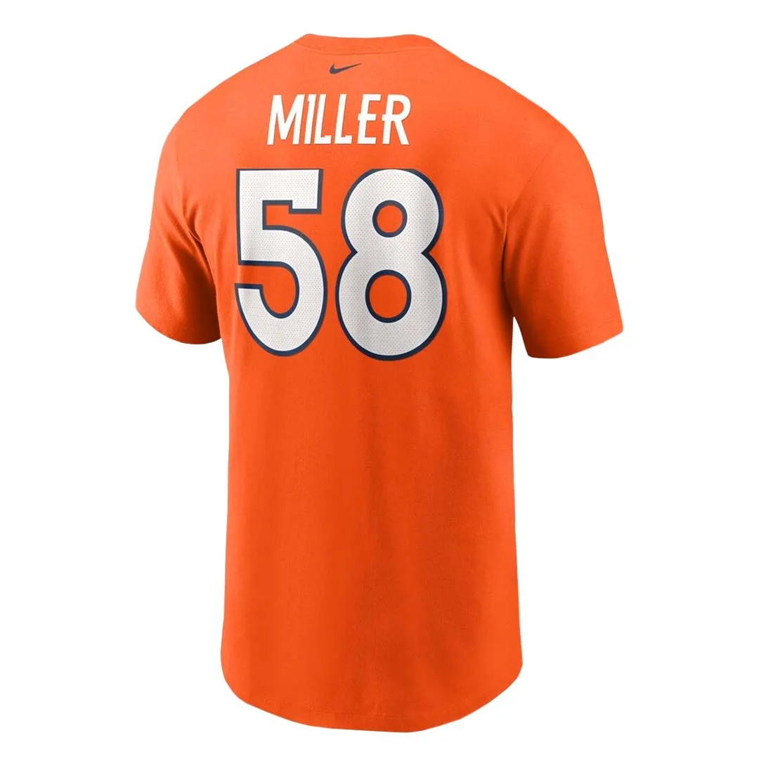 NFL - Herren Denver Broncos Von Miller Jersey T-Shirt (N199 89N 8WF NAA)