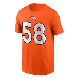 NFL - Herren Denver Broncos Von Miller Jersey T-Shirt (N199 89N 8WF NAA)