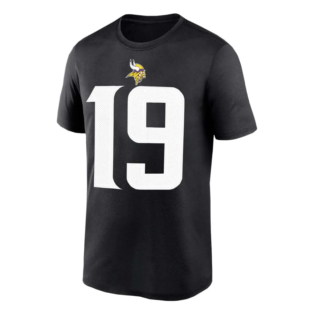 NFL - Herren Minnesota Vikings Adam Thielen Kurzarm T-Shirt (N199 00A 9MF NAC)