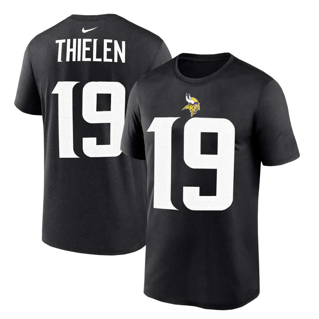 NFL - Herren Minnesota Vikings Adam Thielen Kurzarm T-Shirt (N199 00A 9MF NAC)