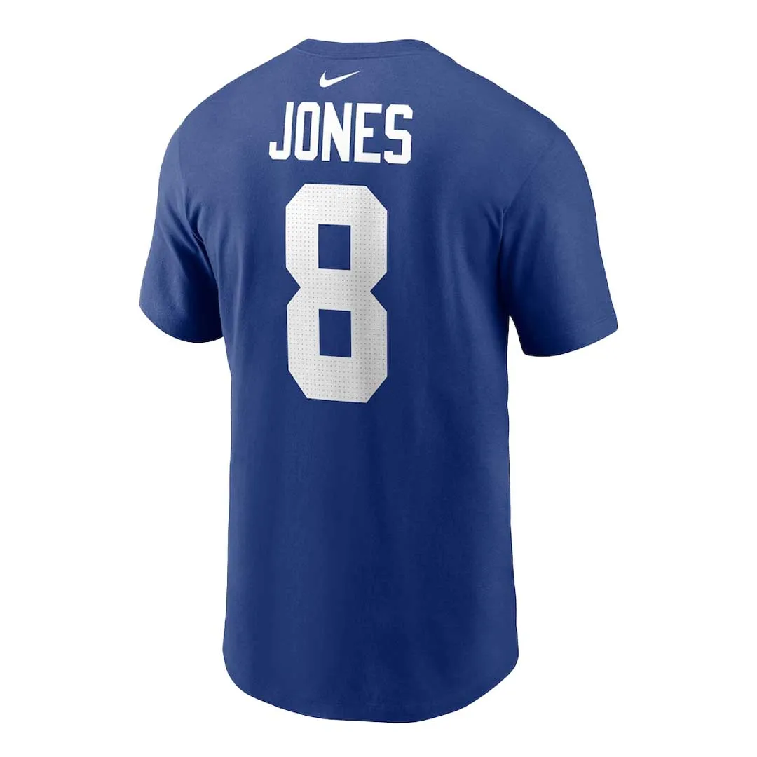 NFL - Herren New York Giants Daniel Jones Kurzarm T-Shirt (N199 4EW 8IF NAD)