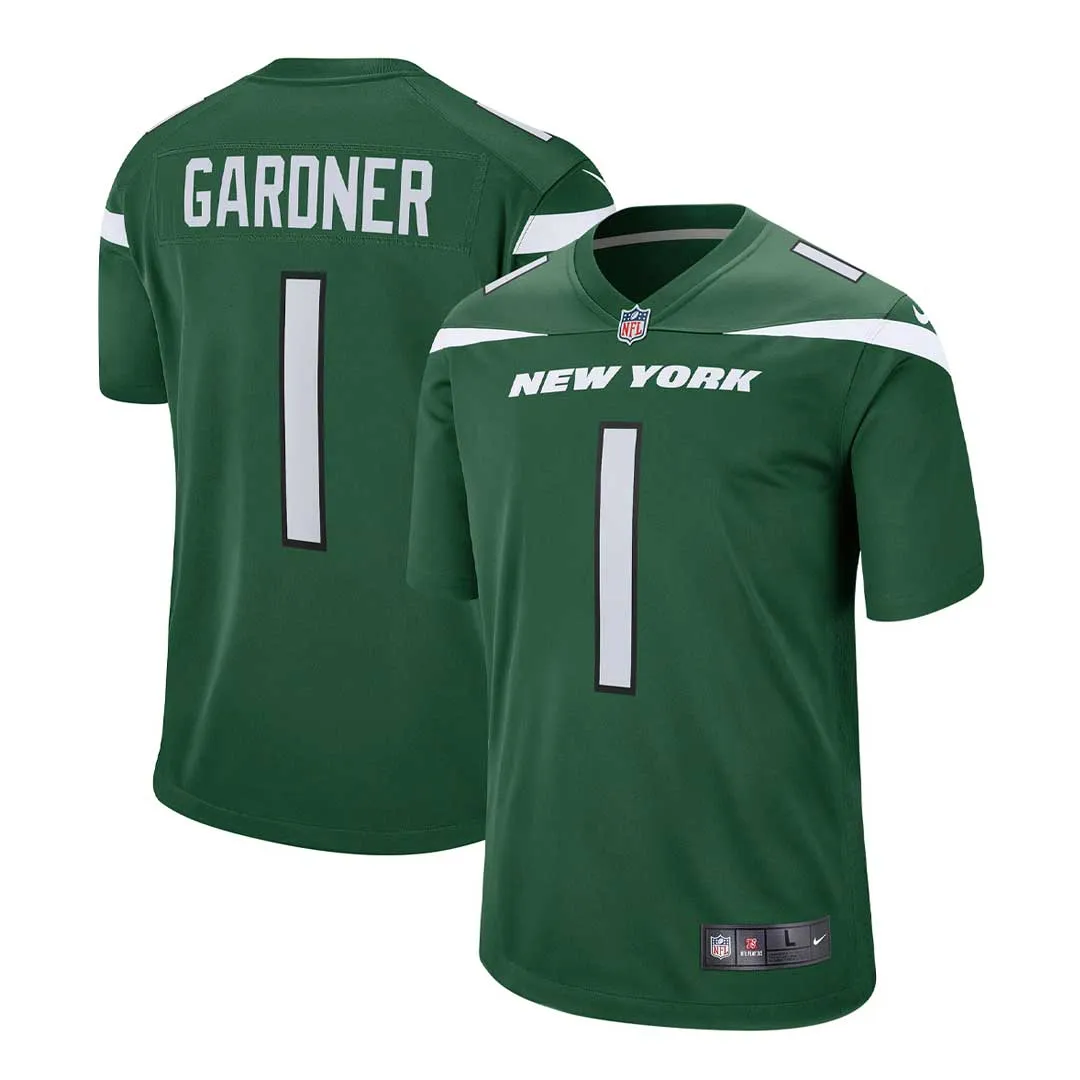 NFL - Herren New York Jets Ahmad Sauce Gardner Spiel-Trikot (67NM NJGH 9ZF 3Z0)