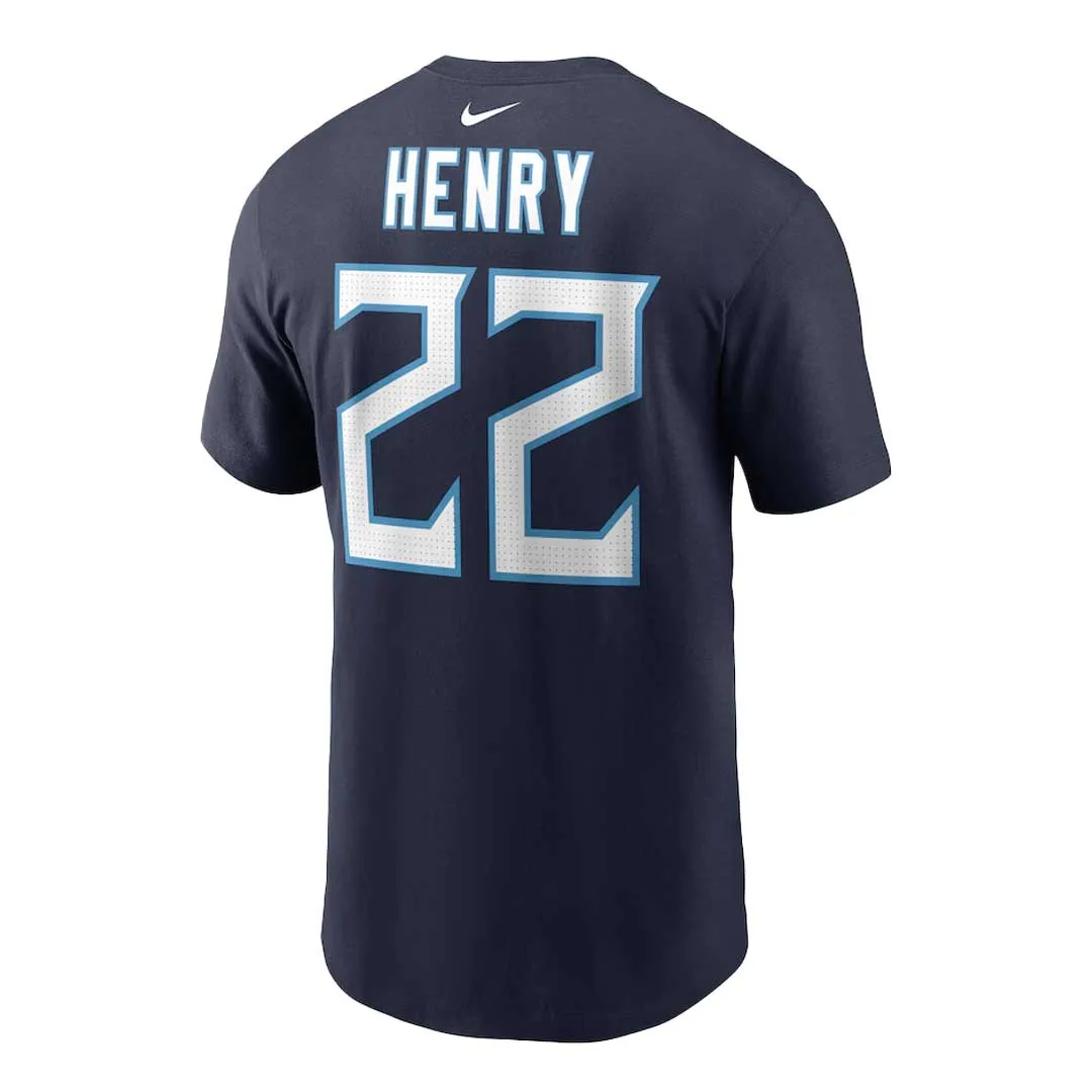 NFL - Herren Tennessee Titans Derrick Henry Kurzarm T-Shirt (N199 41S 8FF KZ0)
