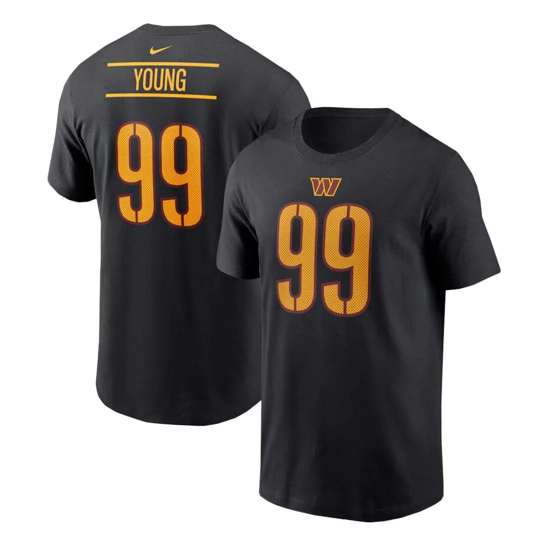 NFL - Herren Washington Commanders Chase Young Kurzarm T-Shirt (N199 00A 9EF VZ0)