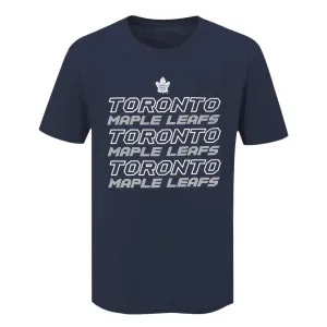 NHL - Herren Toronto Maple Leafs Wiederholungs-T-Shirt (NHXX2HUMSC3A1PB 41NVY)