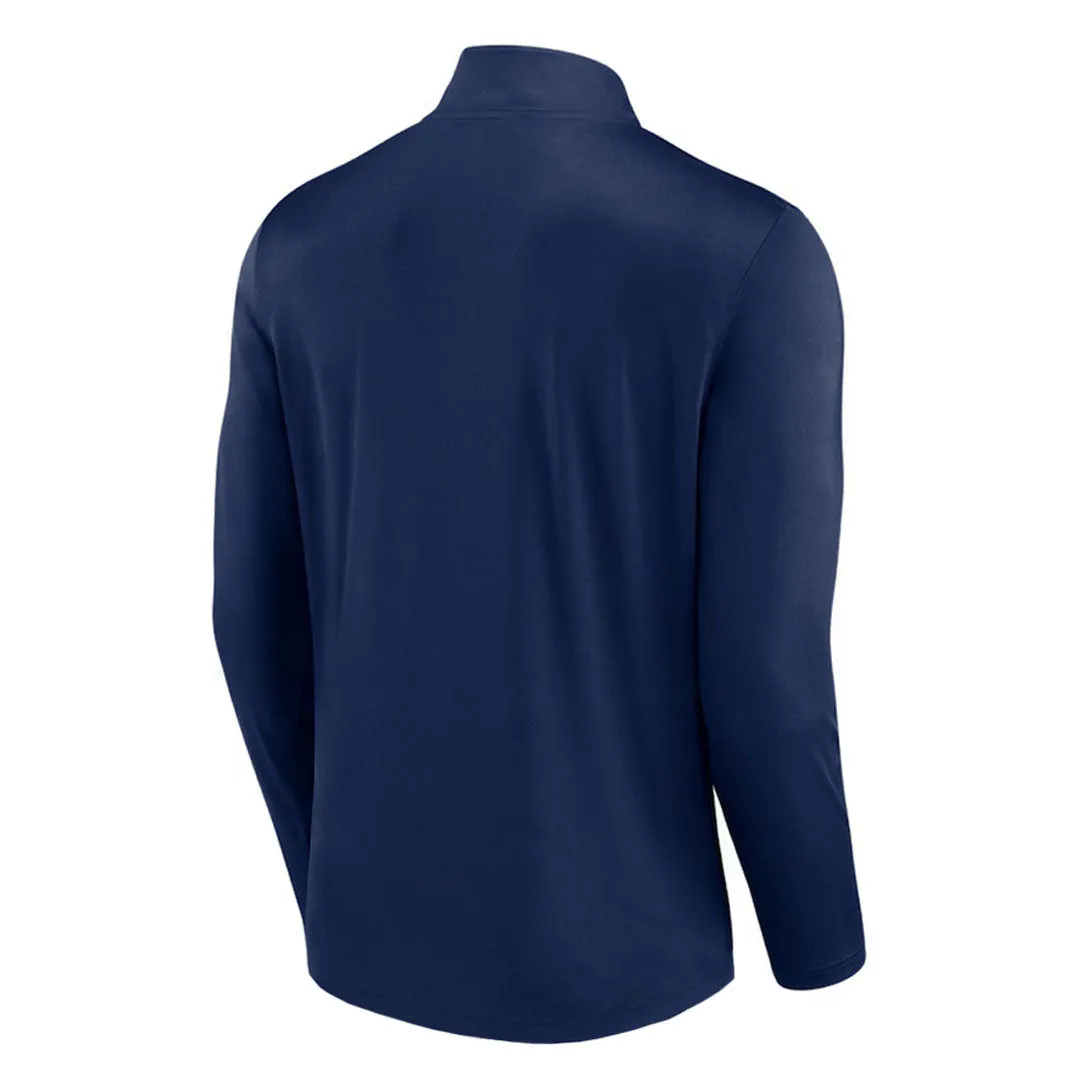 NHL - Herren Winnipeg Jets Langarm 1/4-Zip (NHXX0EBMJQPP1CA 41NVY)
