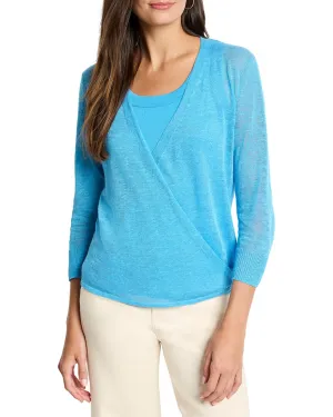 NIC ZOE 4-Wege-Leinen-Mix-Cardigan