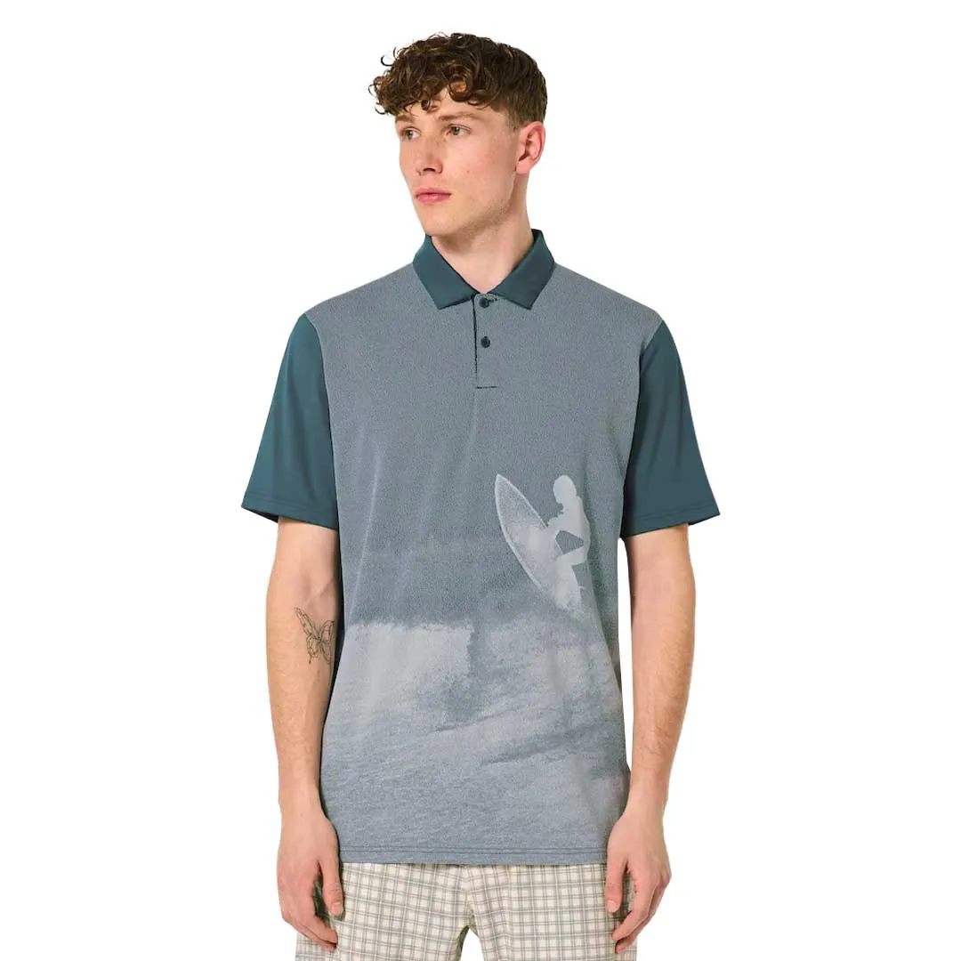 Oakley - Herren Polohemd mit Jacquard-Druck (FOA404873 6LA)
