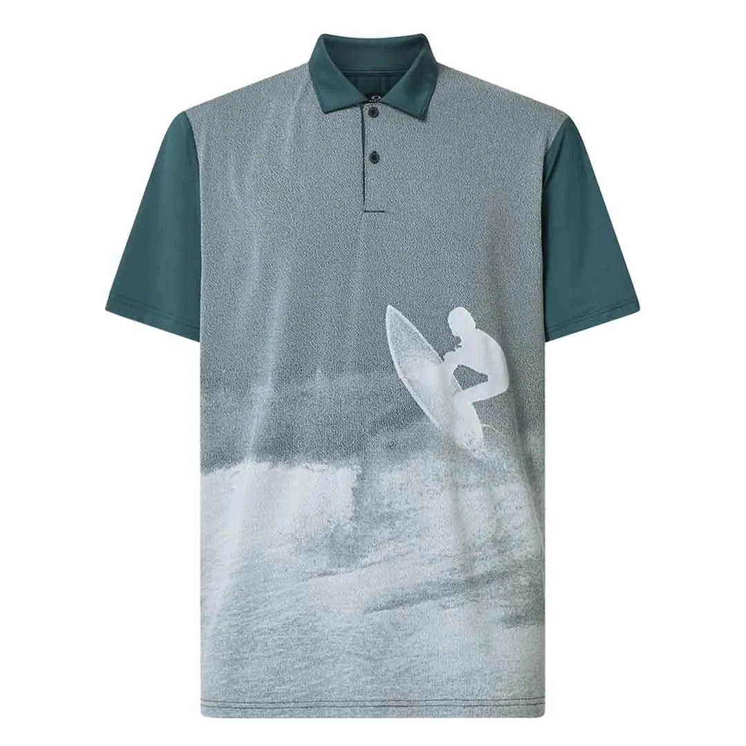 Oakley - Herren Polohemd mit Jacquard-Druck (FOA404873 6LA)