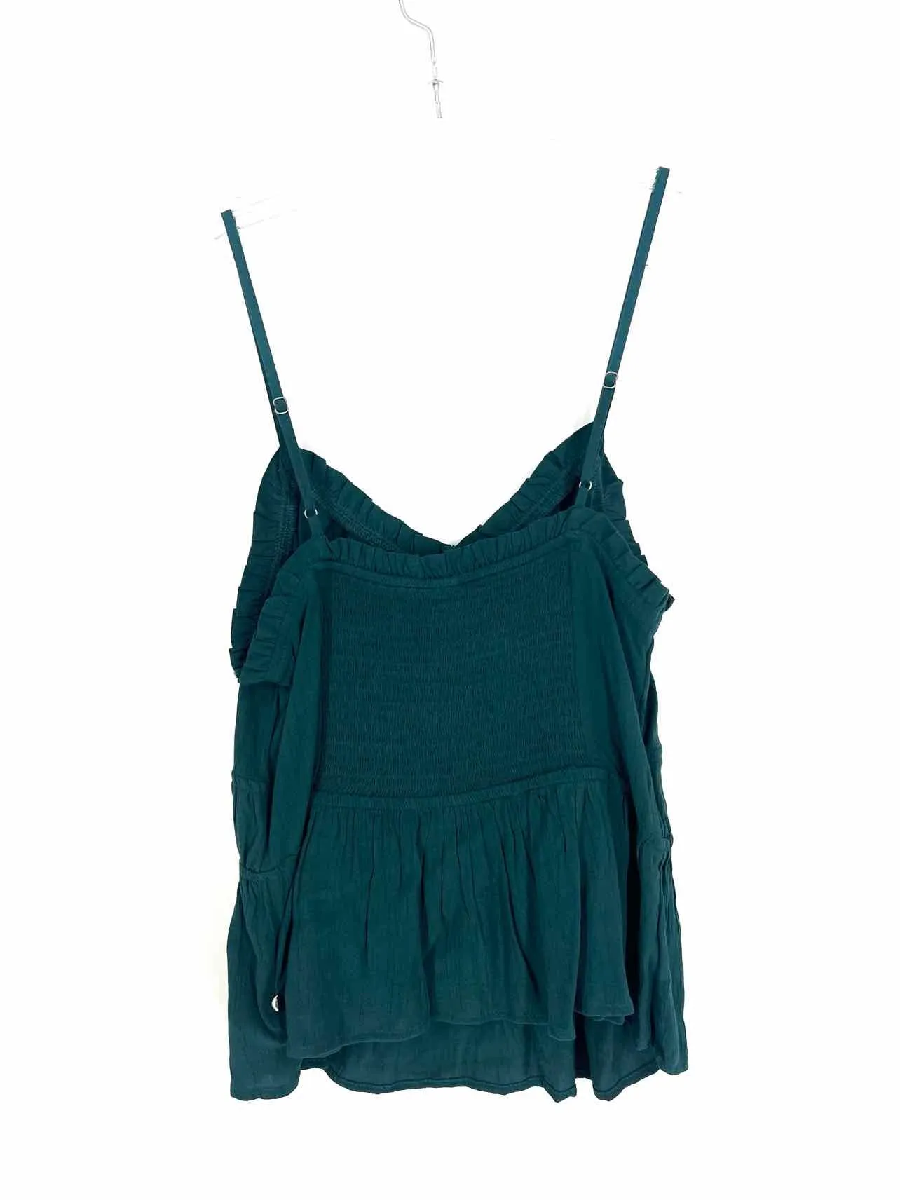 Old Navy Größe S Dunkles Petrol Smock-Oberteil Top-Ärmellos