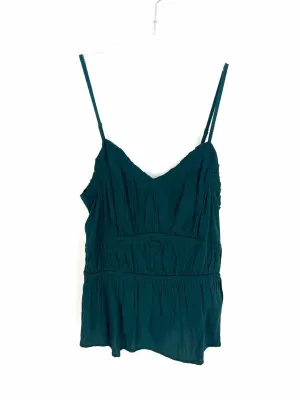 Old Navy Größe S Dunkles Petrol Smock-Oberteil Top-Ärmellos