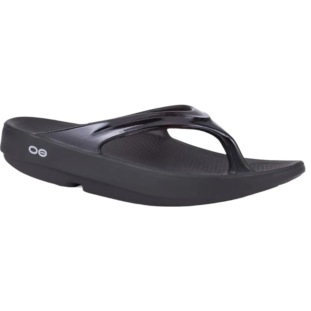 Oofos Oolala Black Slide - 1400 Schuhe Oofos Damen