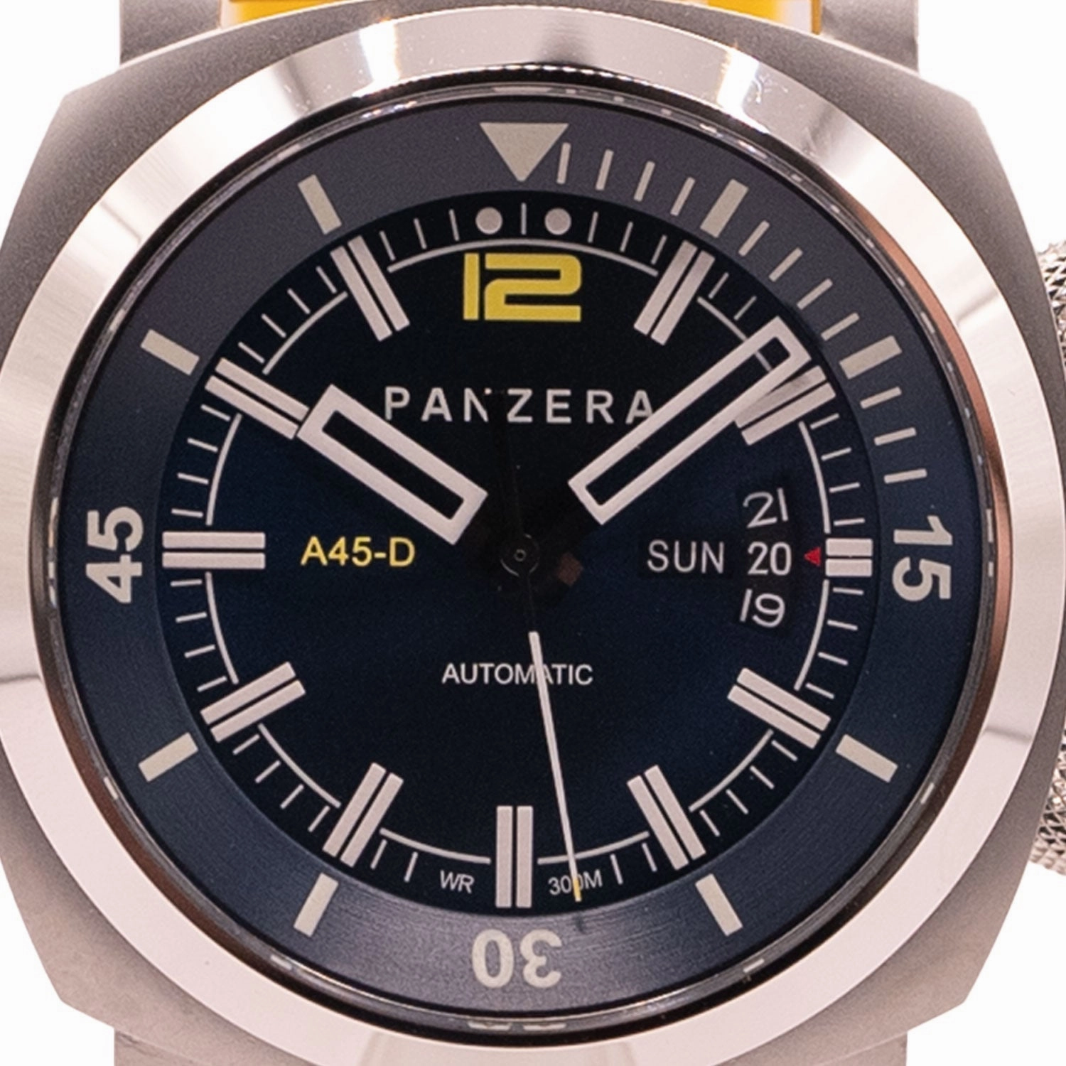 PANZERA AQUAMARINE PRO DIVER - INFINITY YELLOW A45D-01R3