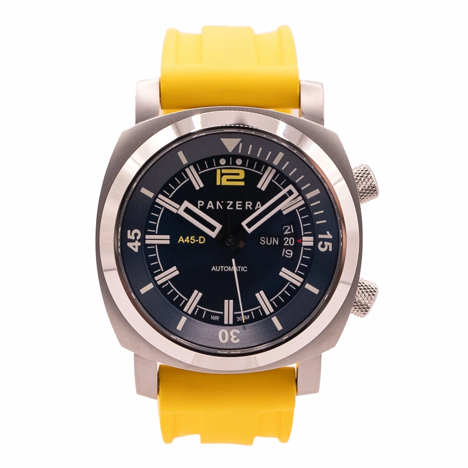 PANZERA AQUAMARINE PRO DIVER - INFINITY YELLOW A45D-01R3