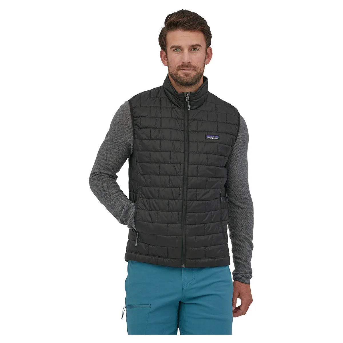 Patagonia Herren Nano Puff Weste - Schwarz Patagonia Bekleidung