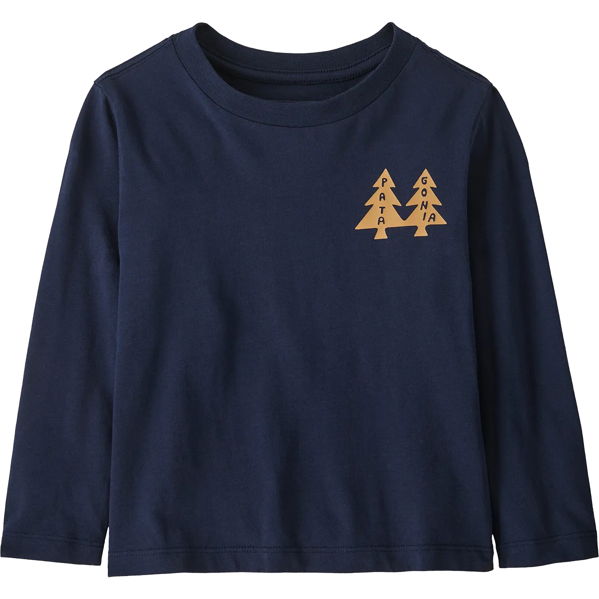Patagonia Jugend Langarm Grafik T-Shirt