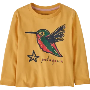 Patagonia Jugend Langarm Grafik T-Shirt