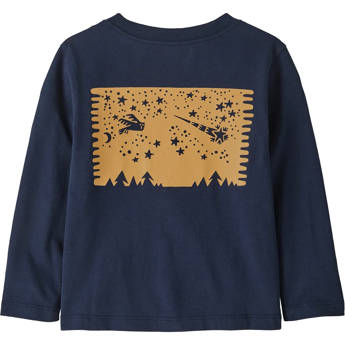 Patagonia Jugend Langarm Grafik T-Shirt