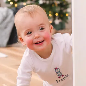 Personalisiertes besticktes Elf-T-Shirt Weihnachtsknaller