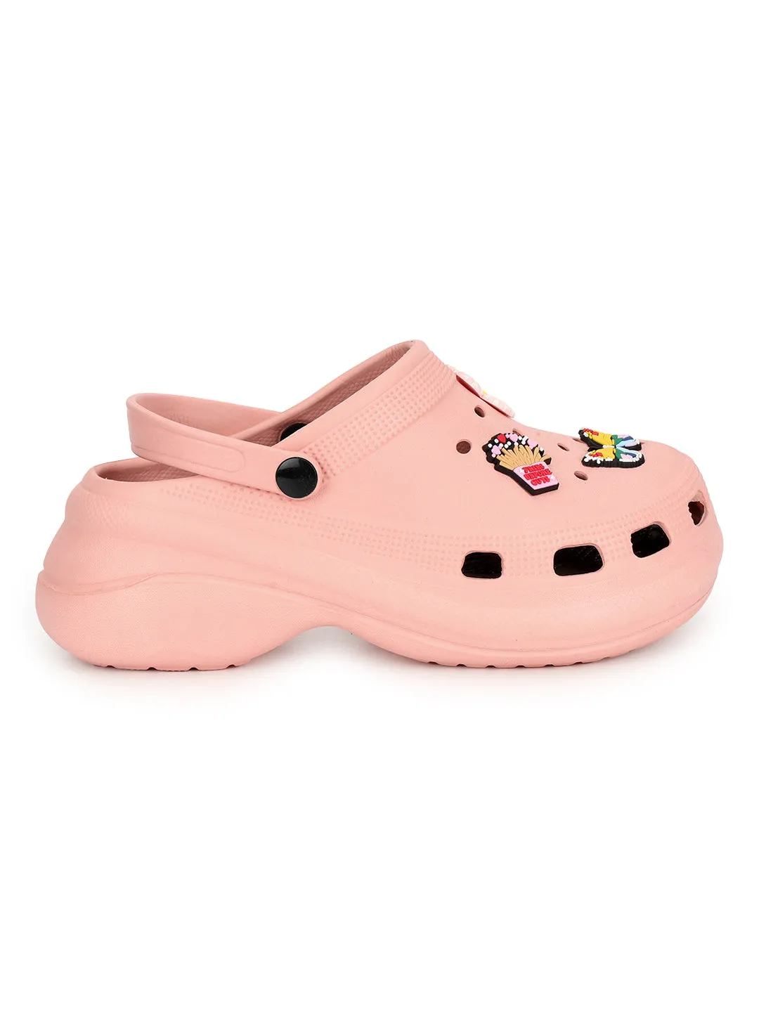 Rosa stylische Schlupf-Clogs für Damen (TC-LCLOG5-PNK)