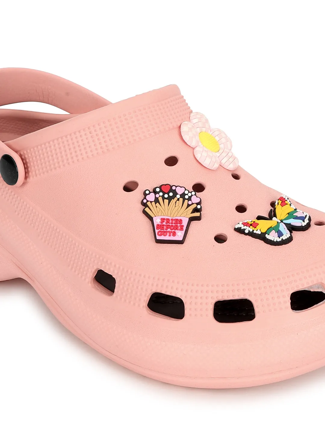 Rosa stylische Schlupf-Clogs für Damen (TC-LCLOG5-PNK)