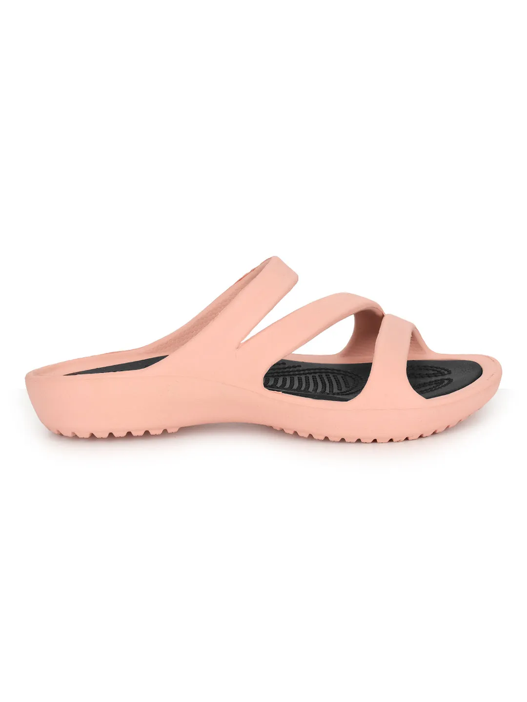 Rosa stylische Schlupfballerinas für Damen (TC-LFLAT1-PNK)