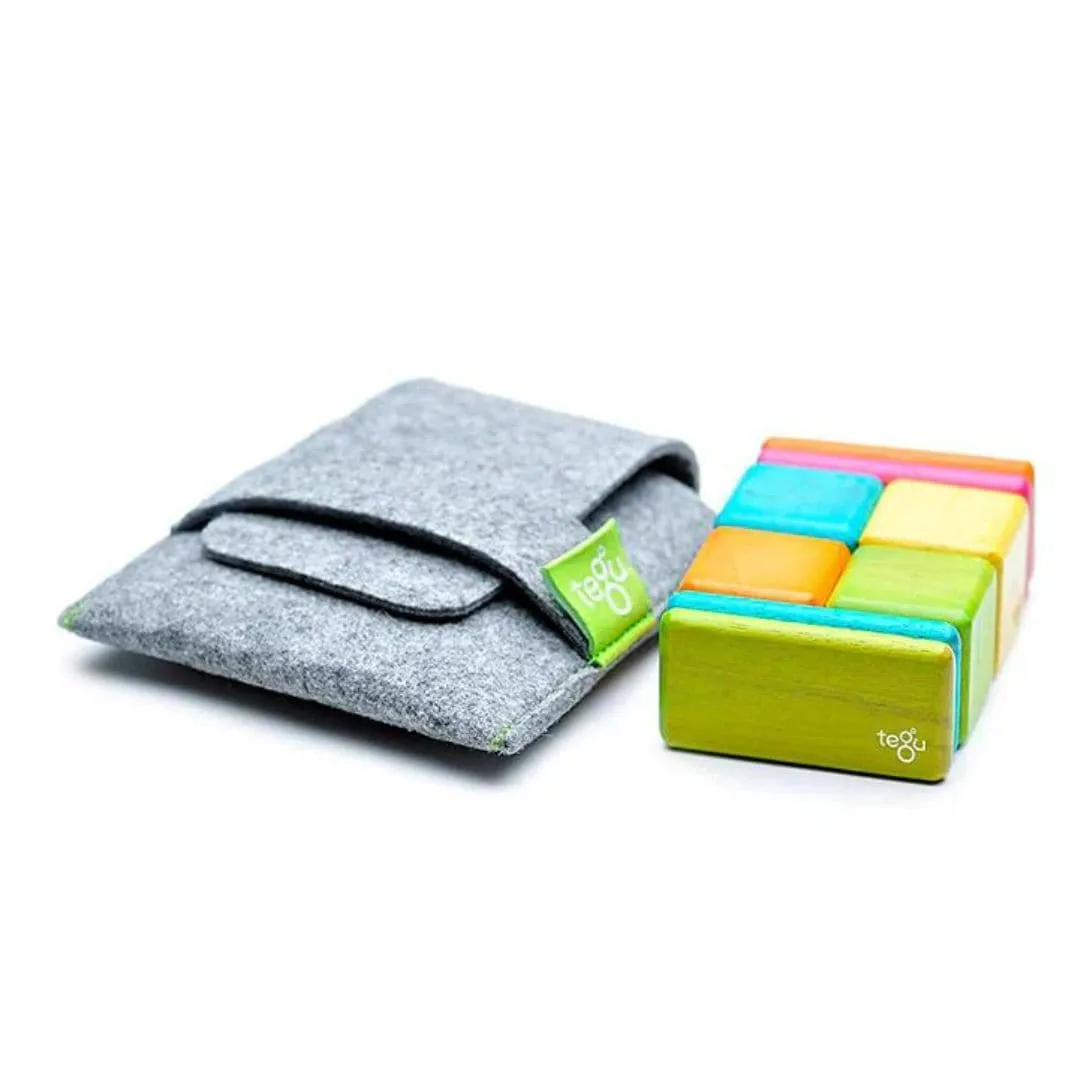Taschenbeutel Holz-Magnetbausteine - Töne