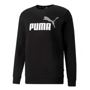 Puma - Herren Essentials 2-Farben Big Logo Rundhalspullover (586762 61)