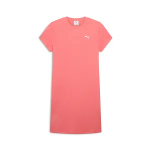 PUMA Damen ESS ELEVATED Figurbetontes Rippenkleid