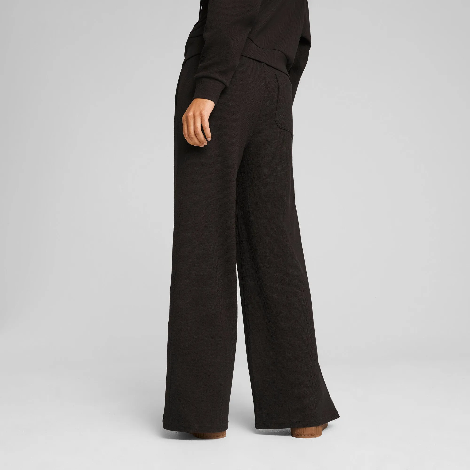 PUMA Damen HER Comfort High-Waist Straight Hose