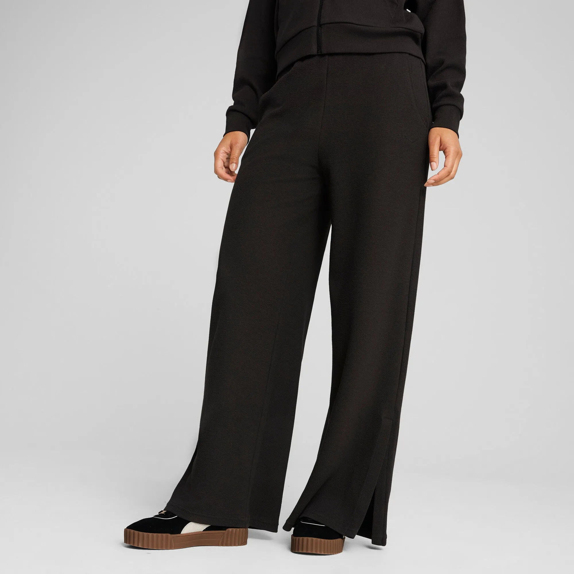 PUMA Damen HER Comfort High-Waist Straight Hose
