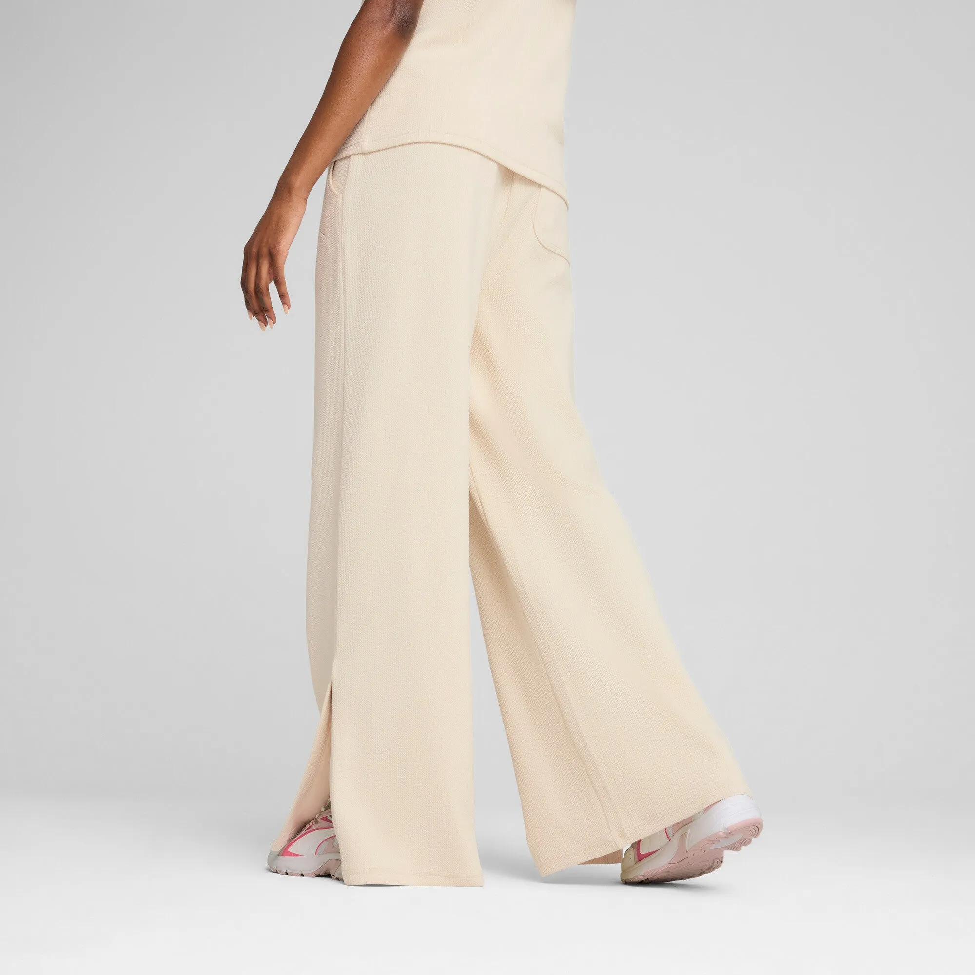 PUMA Damen HER Comfort High-Waist Straight Hose