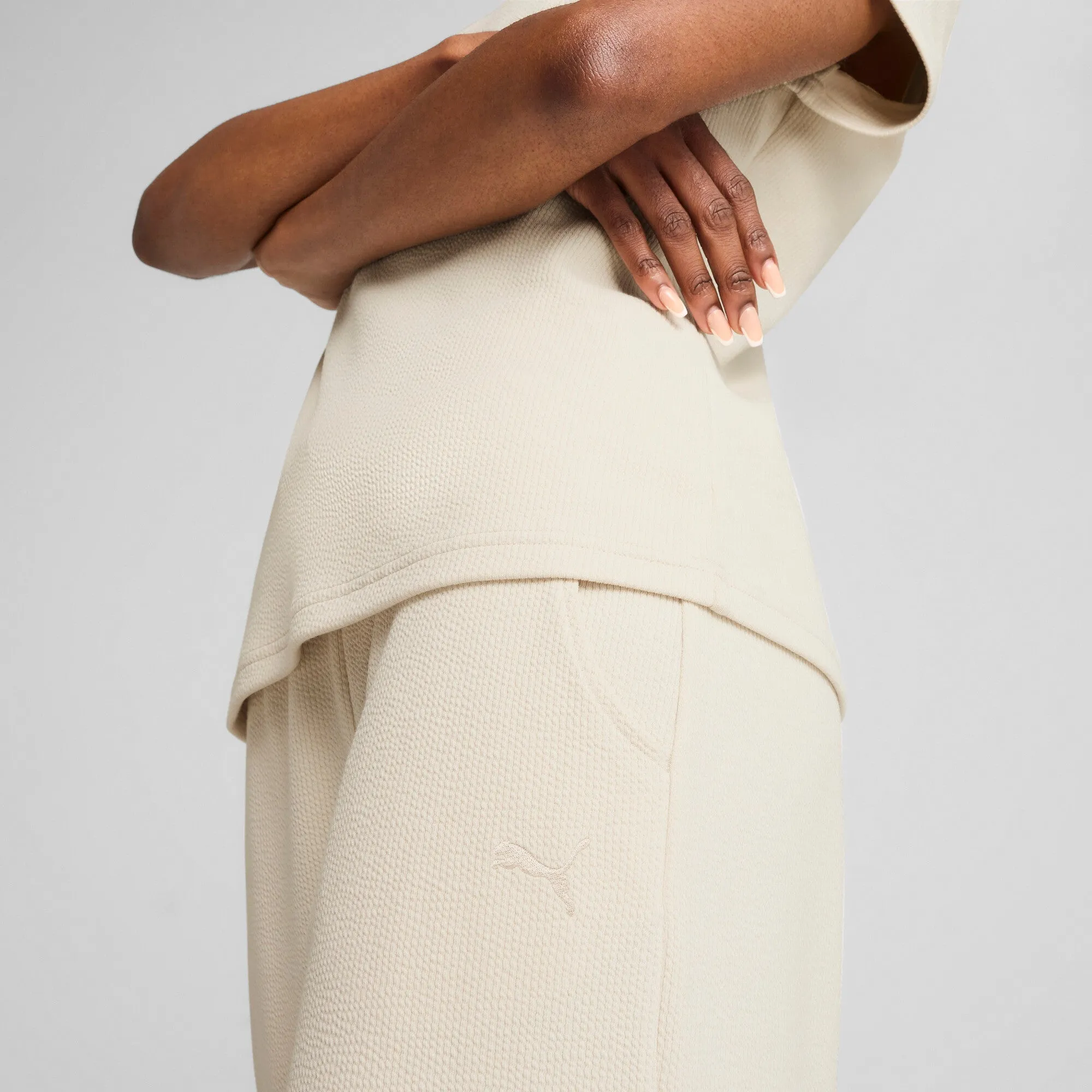 PUMA Damen HER Comfort High-Waist Straight Hose