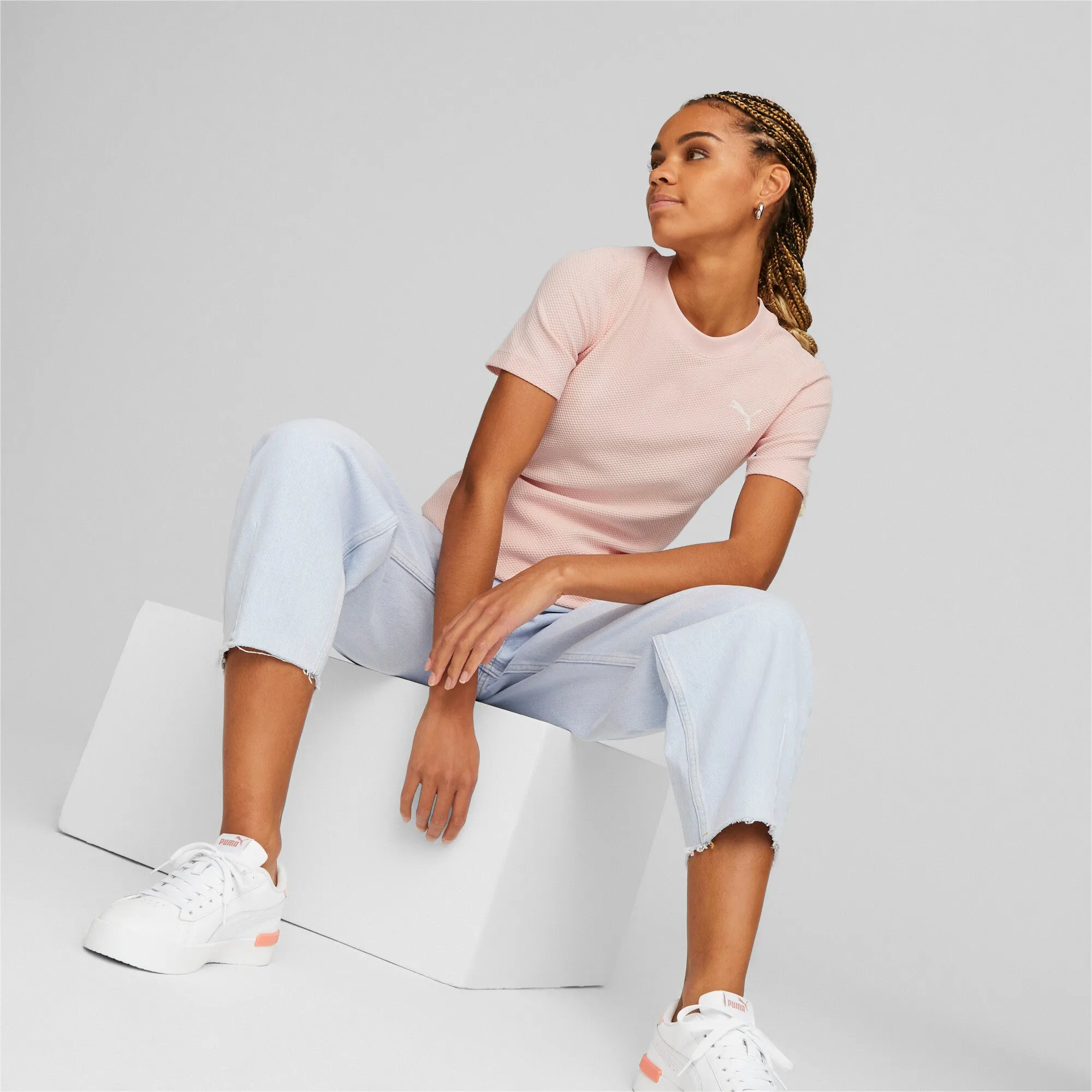 PUMA Damen Her Slim T-Shirt