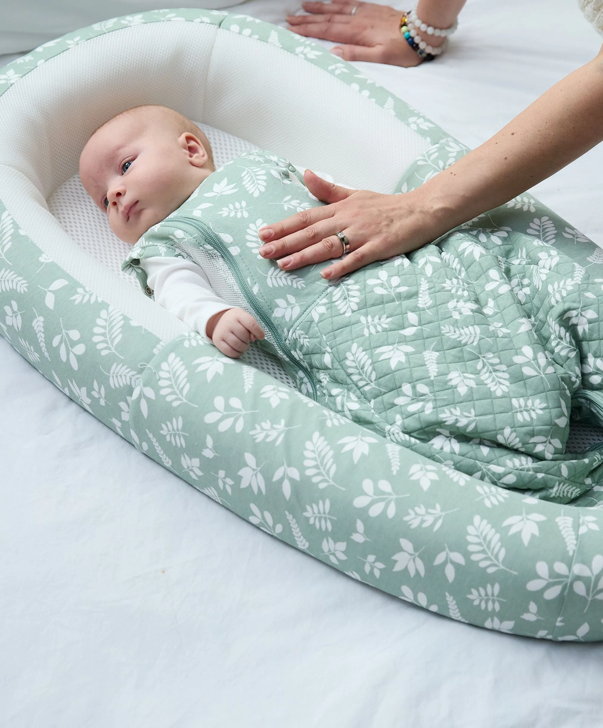 Purflo Sleep Tight Babybett - Farn