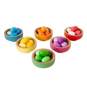Regenbogen-Nester | Holz