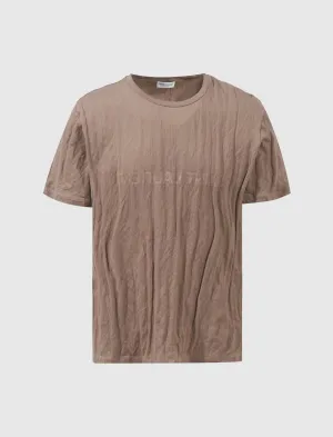 REVERSE PRINT T-SHIRT