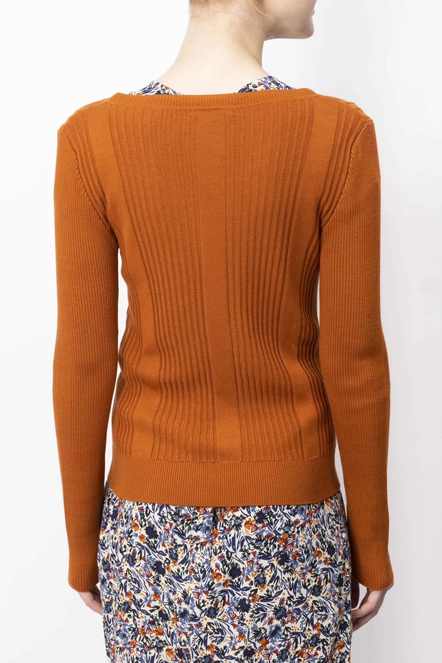 Rippenstrickcardigan