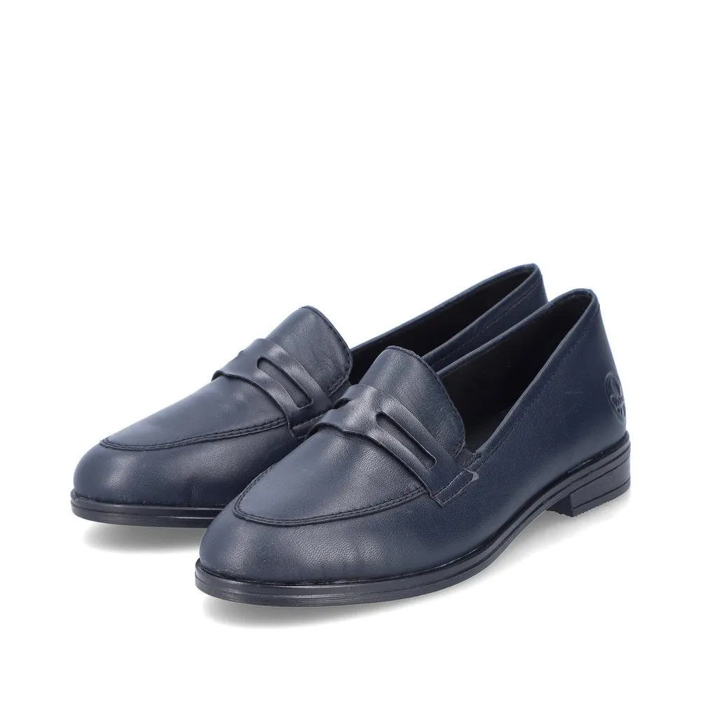 Rieker Schuhe 46260-14 Marineblau Schlupfschuh