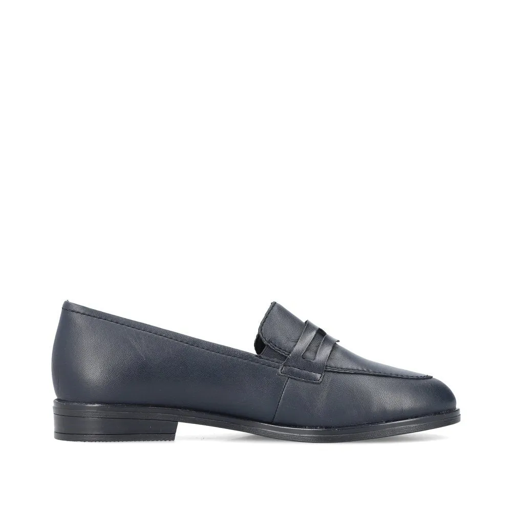 Rieker Schuhe 46260-14 Marineblau Schlupfschuh