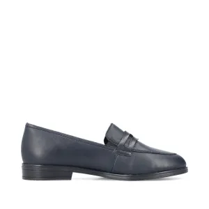 Rieker Schuhe 46260-14 Marineblau Schlupfschuh