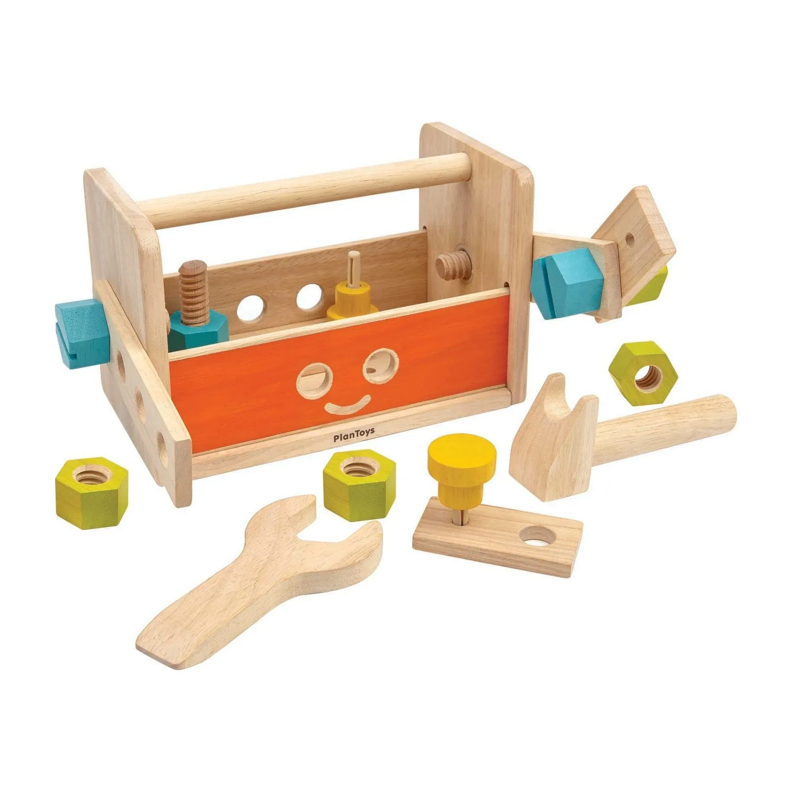 Roboter-Werkzeugkasten - Holz