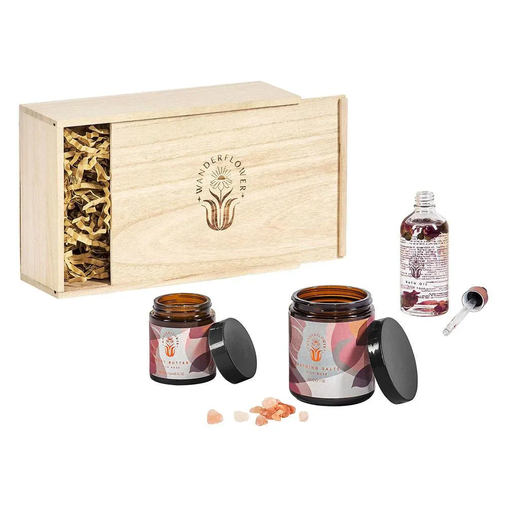 Rosen-Bade-Geschenkset