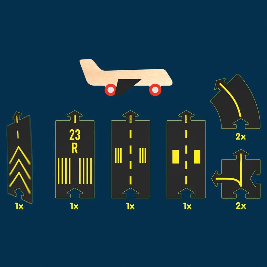 Startbahn (mit Flugzeug)
